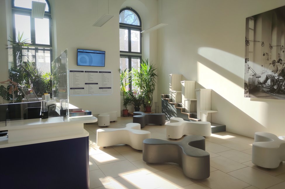 Empfangsbereich Studienabteilung