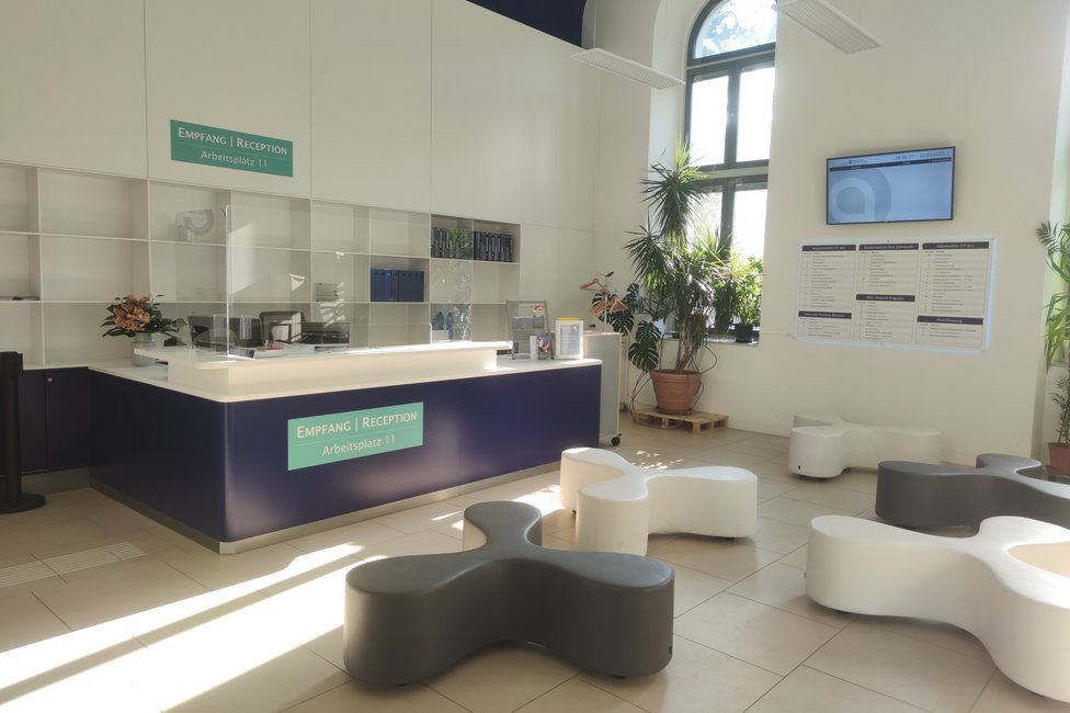 Empfangsbereich Studienabteilung